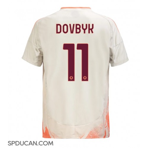 Muški Nogometni Dres AS Roma Artem Dovbyk #11 Gostujuci 2024-25 Kratak Rukav